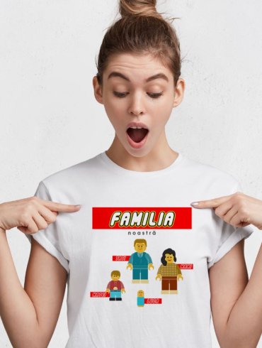Termotransfer pentru tricou - Lego Family