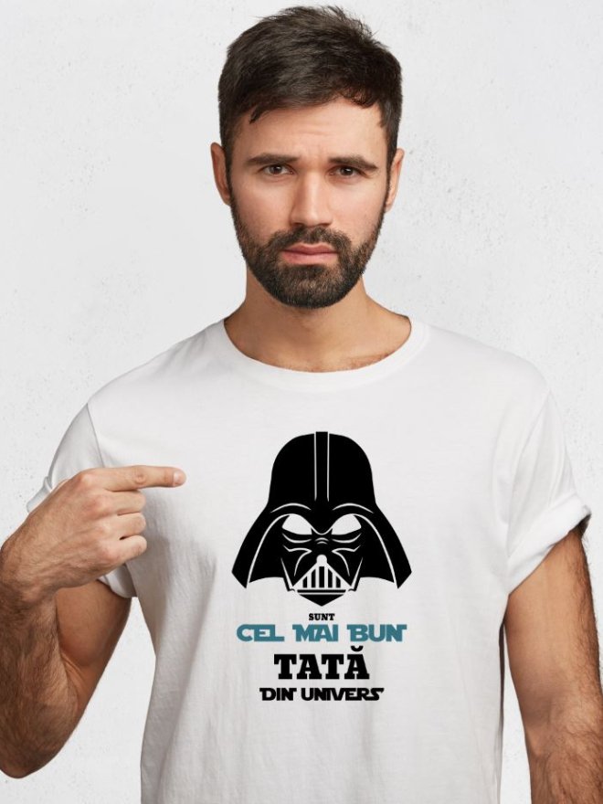 Termotransfer pentru tricou - Cel mai bun tata din univers