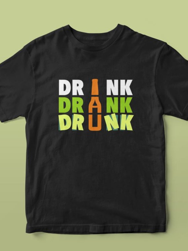 Termotransfer pentru tricou - Drink