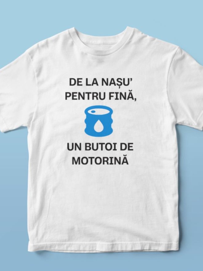 Termotransfer pentru tricou - Nas, motorina