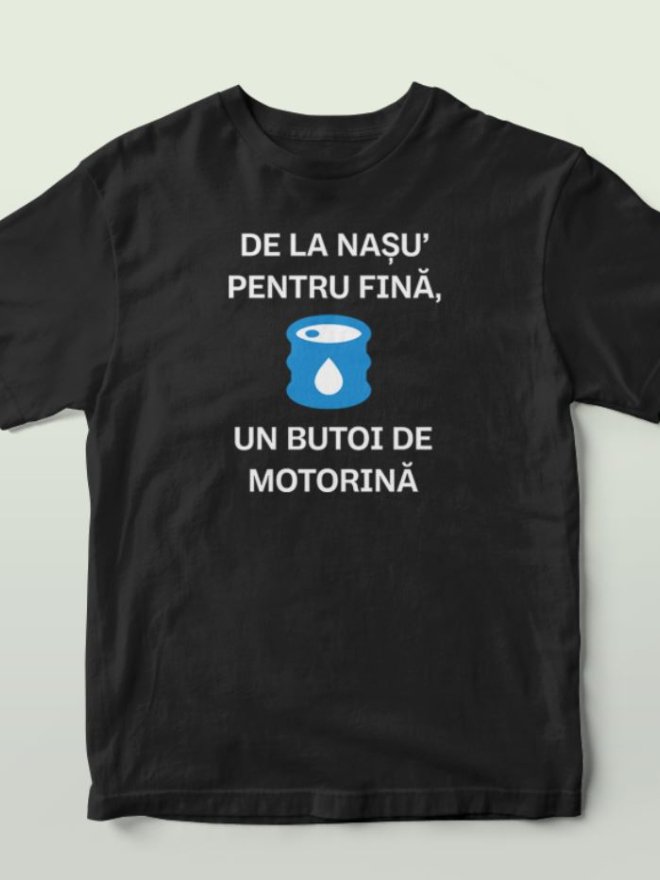 Termotransfer pentru tricou - Nas, motorina