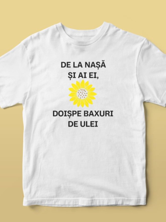 Termotransfer pentru tricou - Nasa, Ulei