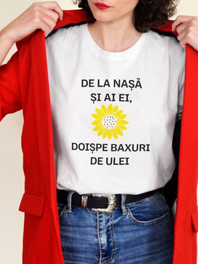 Termotransfer pentru tricou - Nasa, Ulei