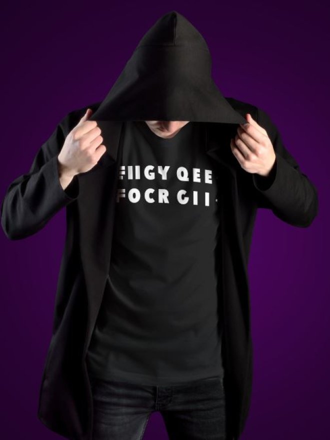 Termotransfer pentru tricou mesaj ascuns - F*ck Off