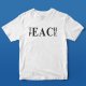 Termotransfer pentru tricou - Teach Peace