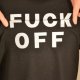 Termotransfer pentru tricou mesaj ascuns - F*ck Off